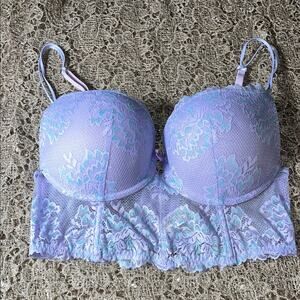 Maidenform Light Purple Lace Bra Size 36D